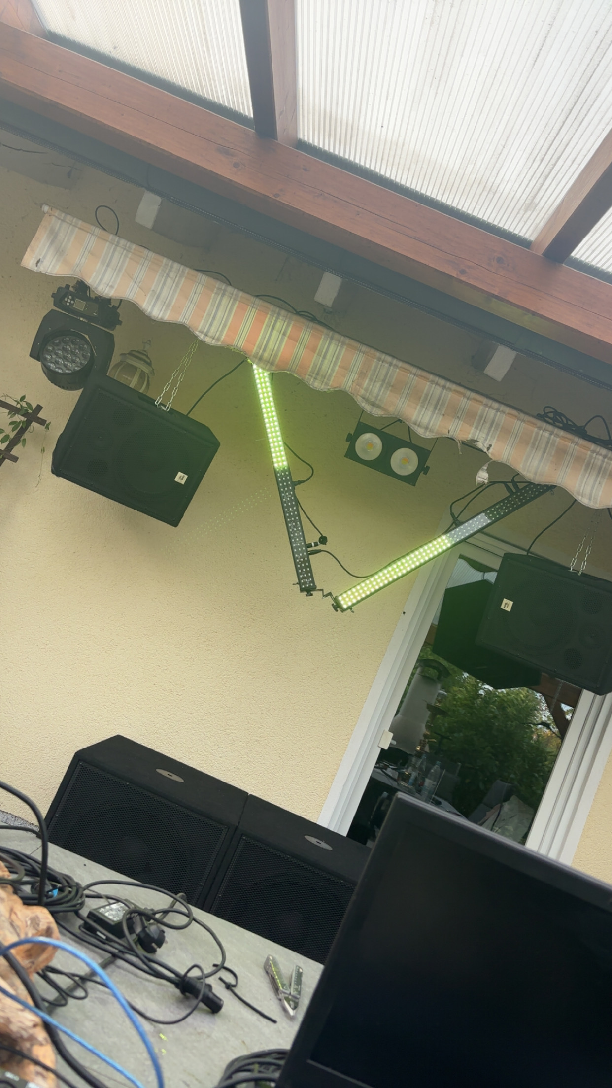 Lichtsetup mit Atmosphäre